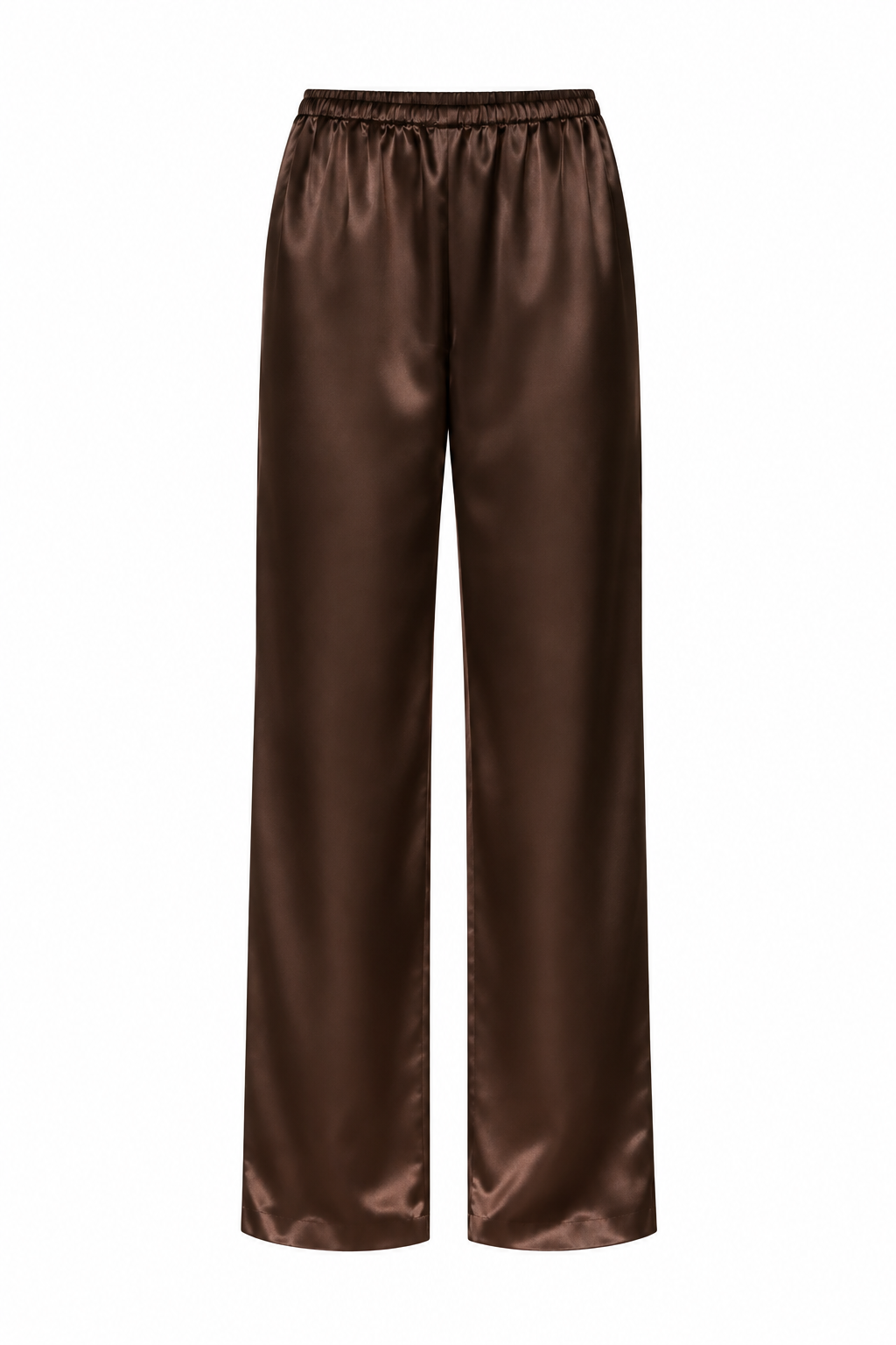 Satin Straight Leg Pants