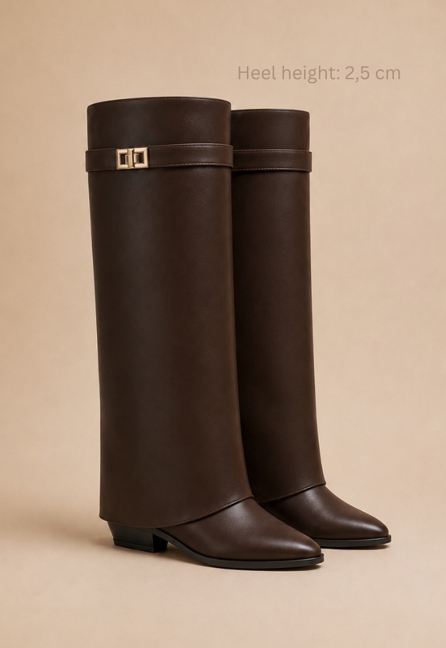 Jess Boots Brown Short