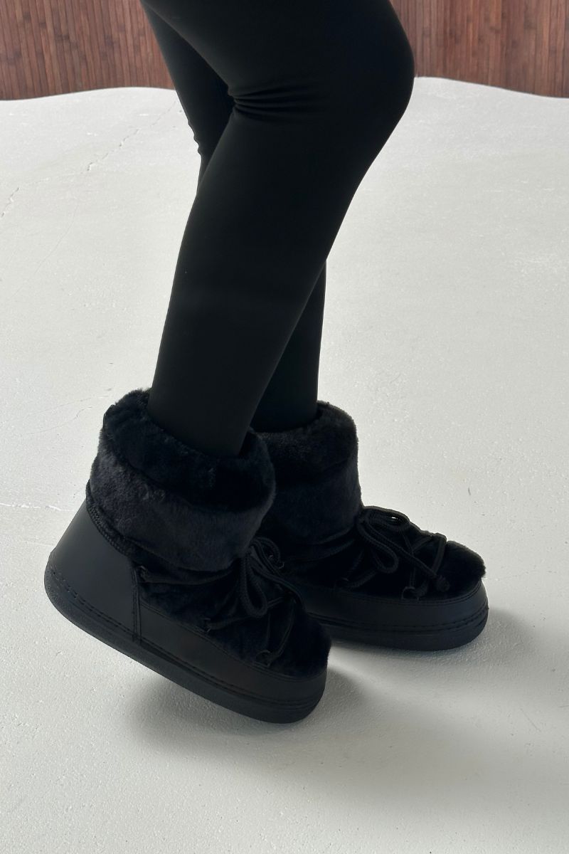 Kourtney SnowBoots Black
