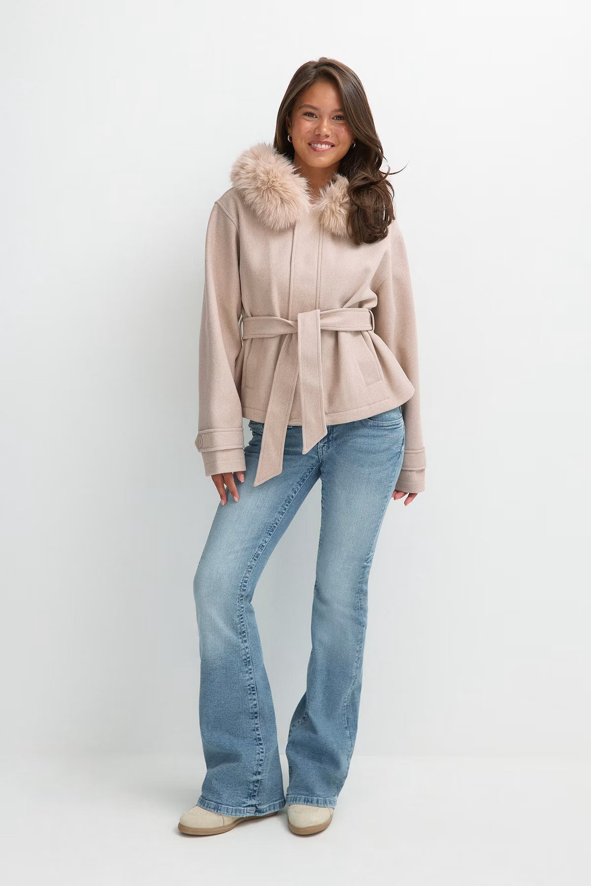 Fur Felt Jacket