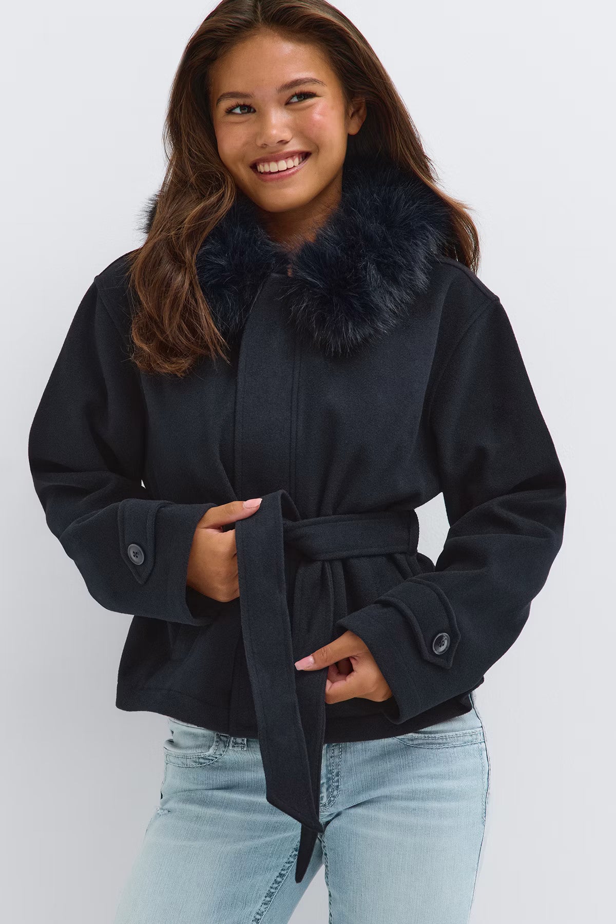 Fur Felt Jacket
