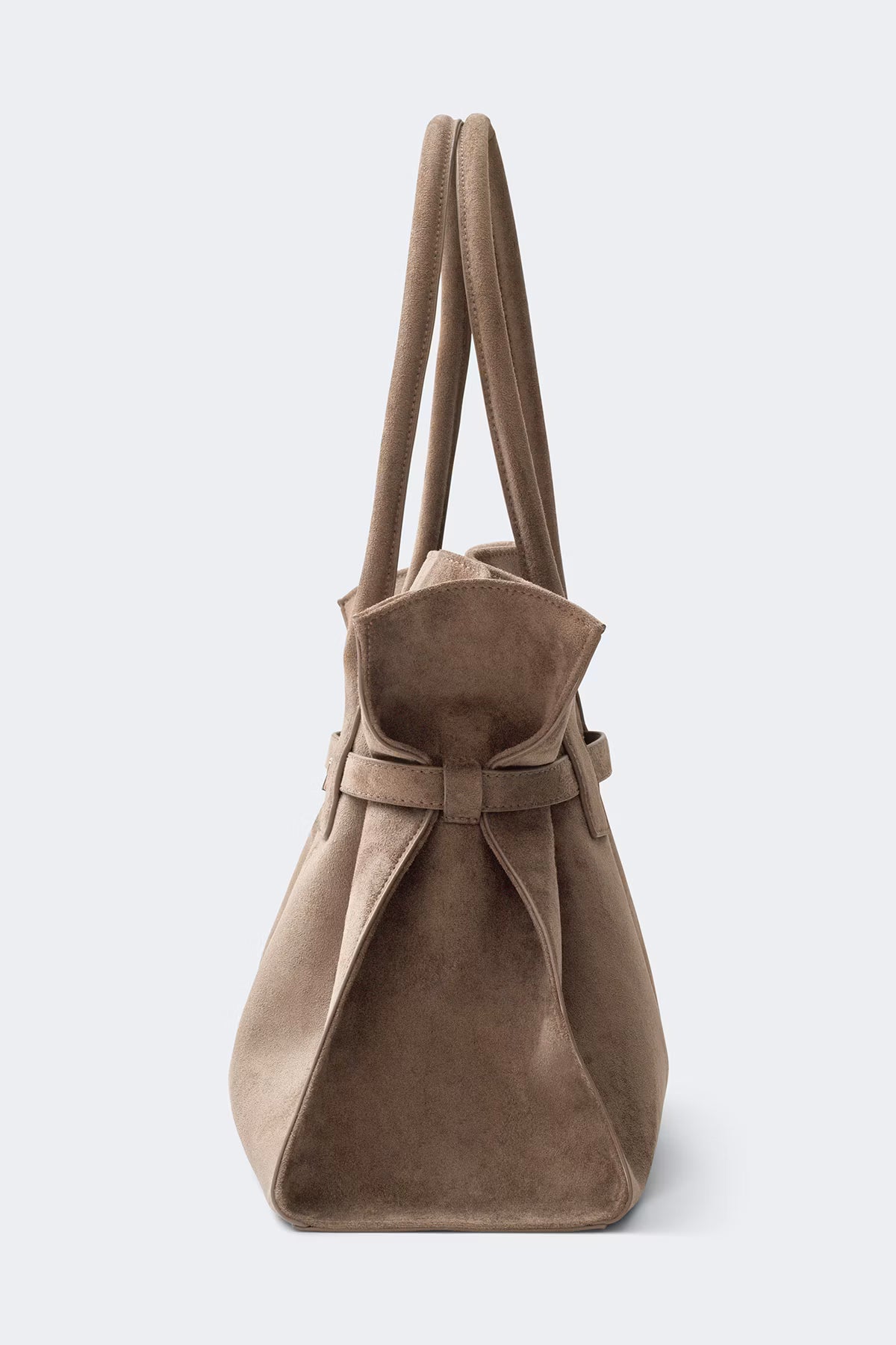 Belted Tote Bag