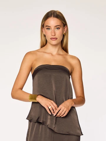 Satin Bandeau Top