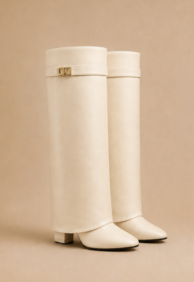 Jess Boots Beige