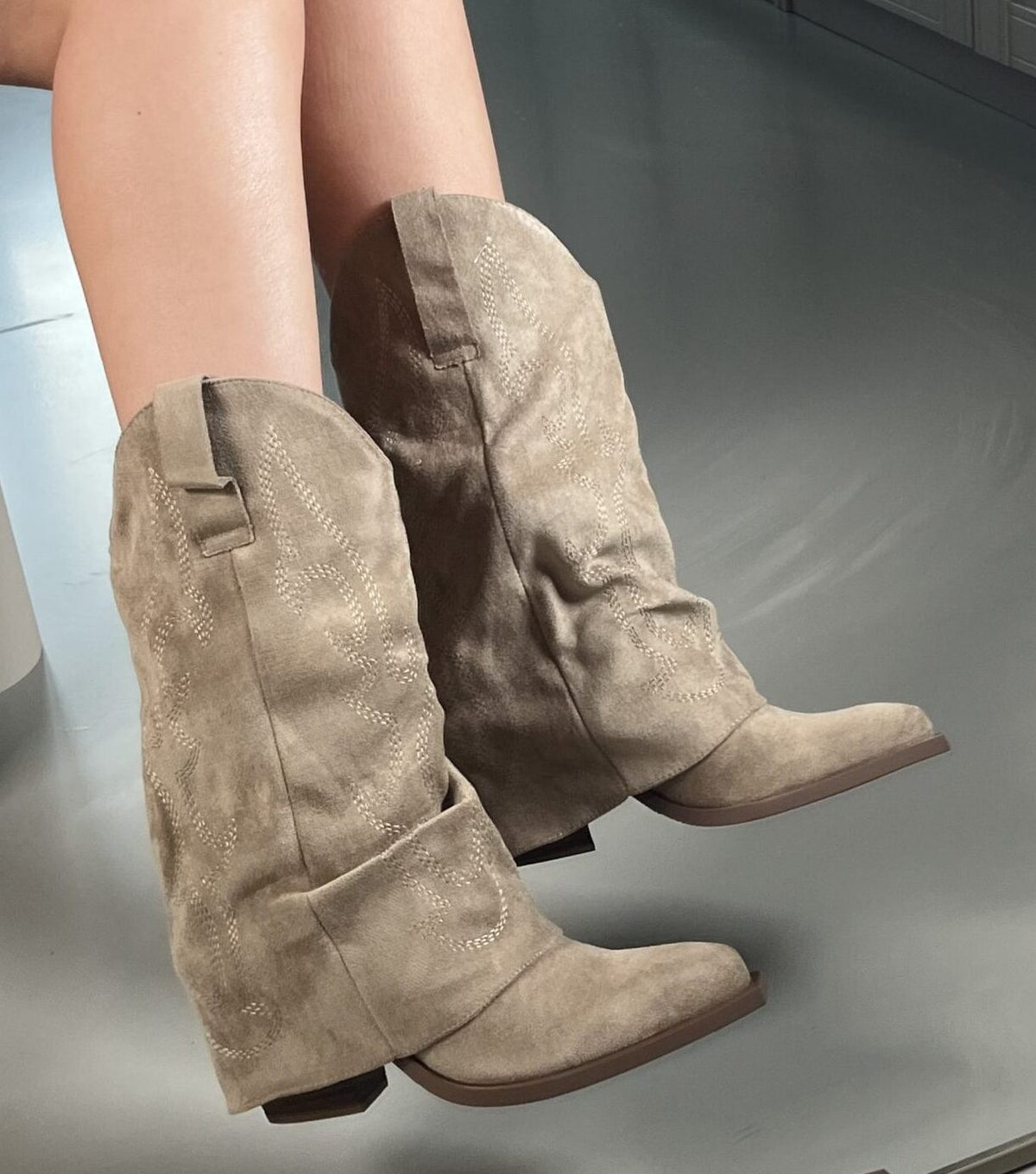 Lexa Boots Short Khaki