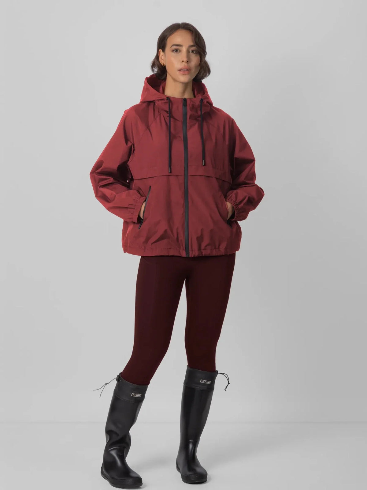 STM-TEX™ Classic Short Full Zip Rain Jacket - PUFFIT