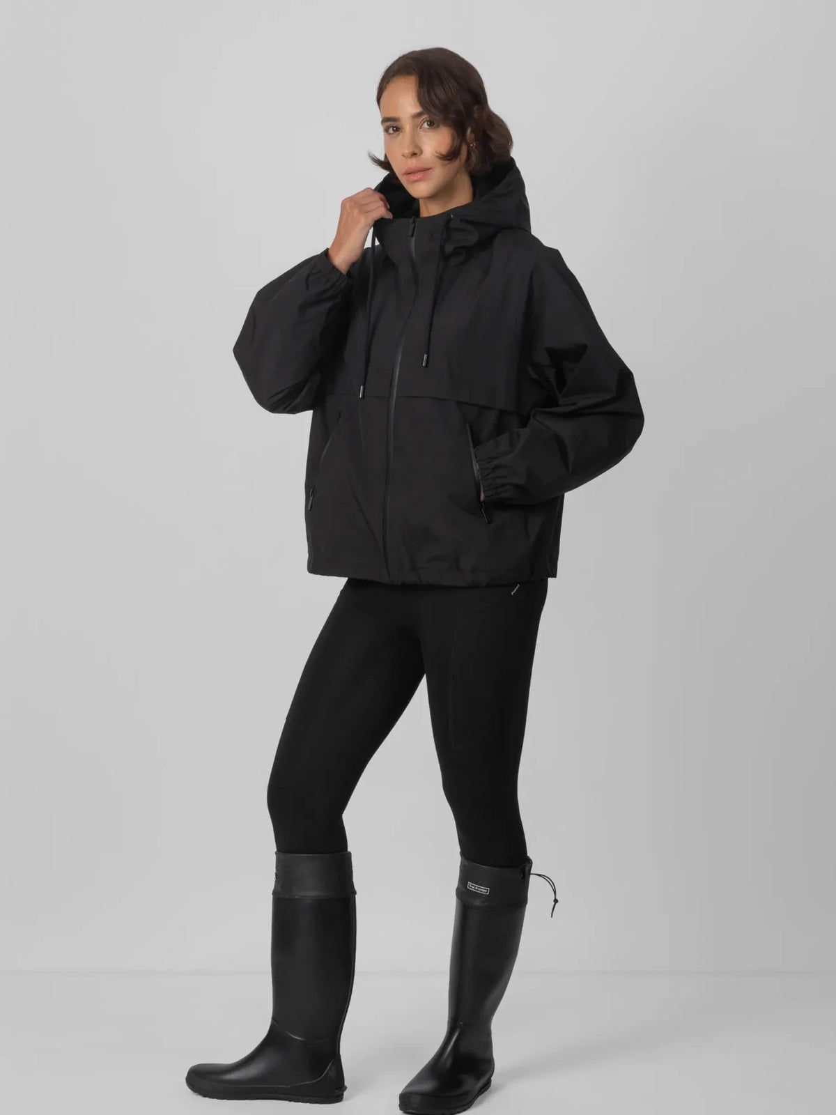 STM-TEX™ Classic Short Full Zip Rain Jacket - PUFFIT