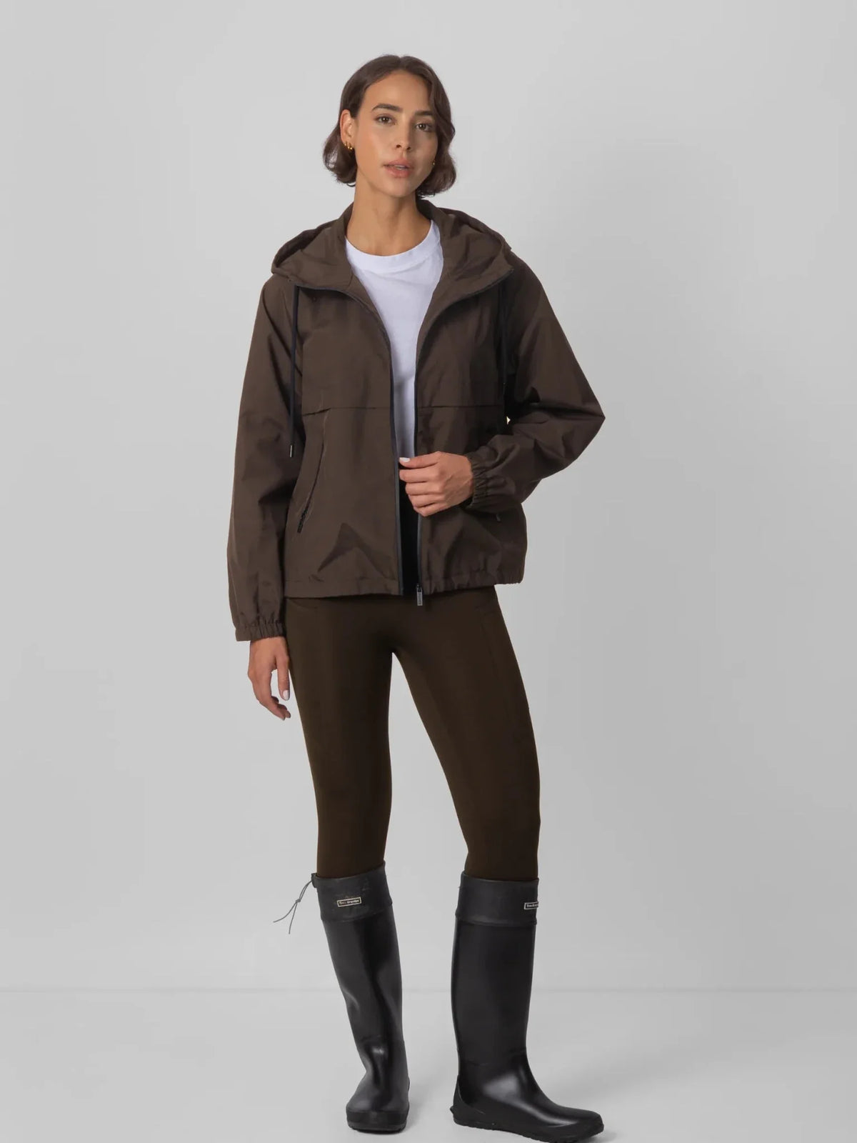 STM-TEX™ Classic Short Full Zip Rain Jacket - PUFFIT
