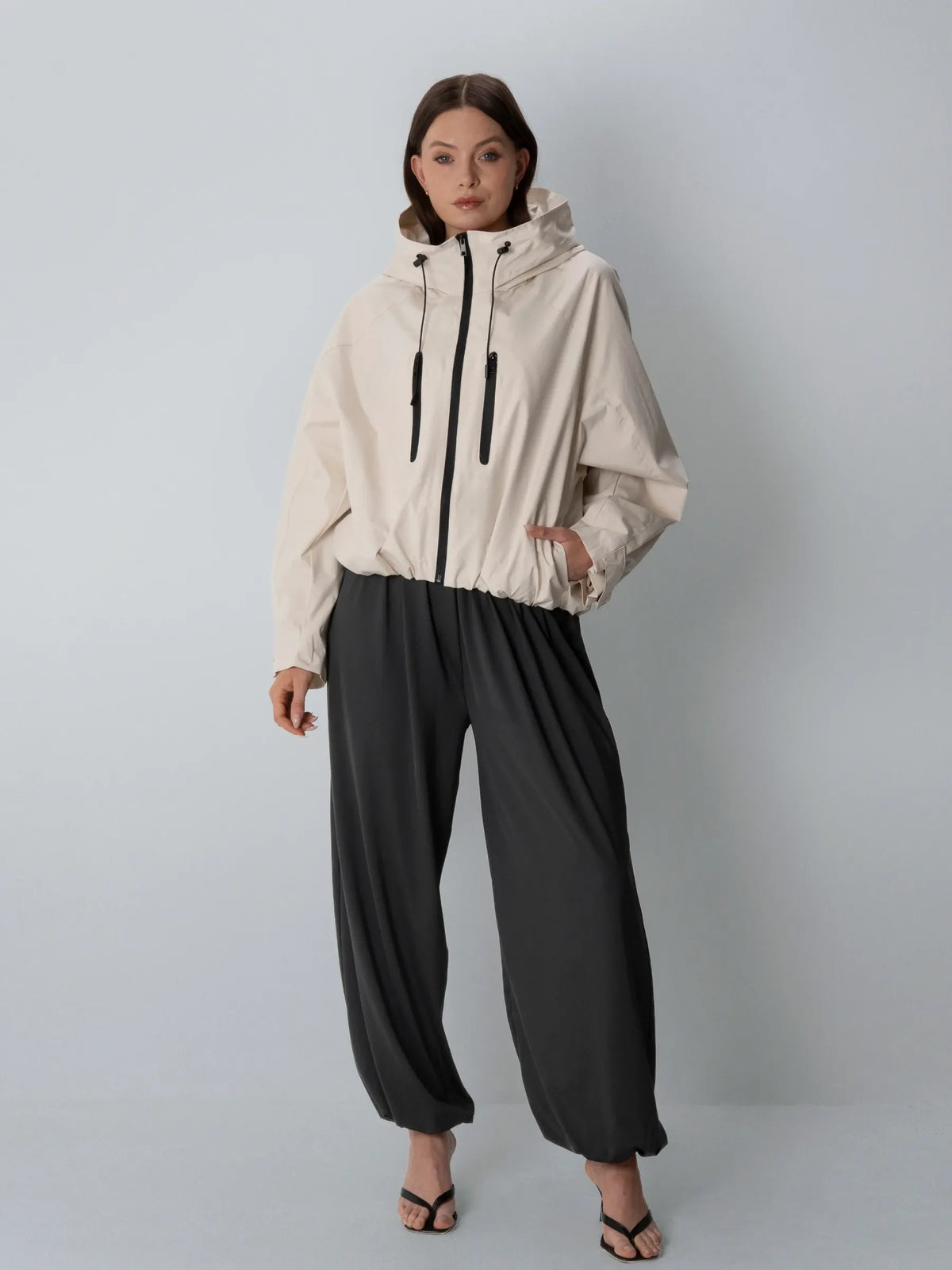 STM-TEX™ One Size Short Oversized Rain Jacket - Stay Puffit - PUFFIT