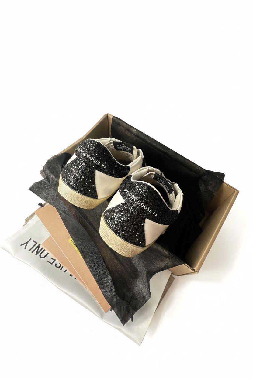 Signature Star Sneaker – Black Gold