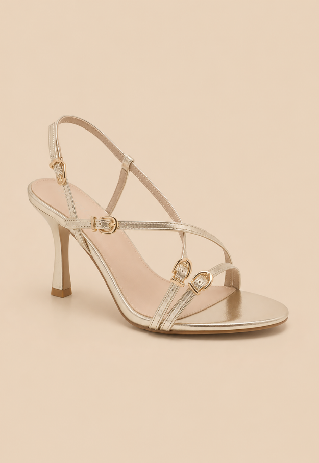 Yasmin Classic Heels Gold