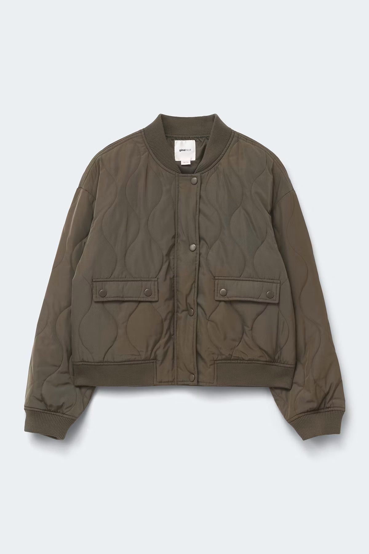 Quilted Neck Jacket