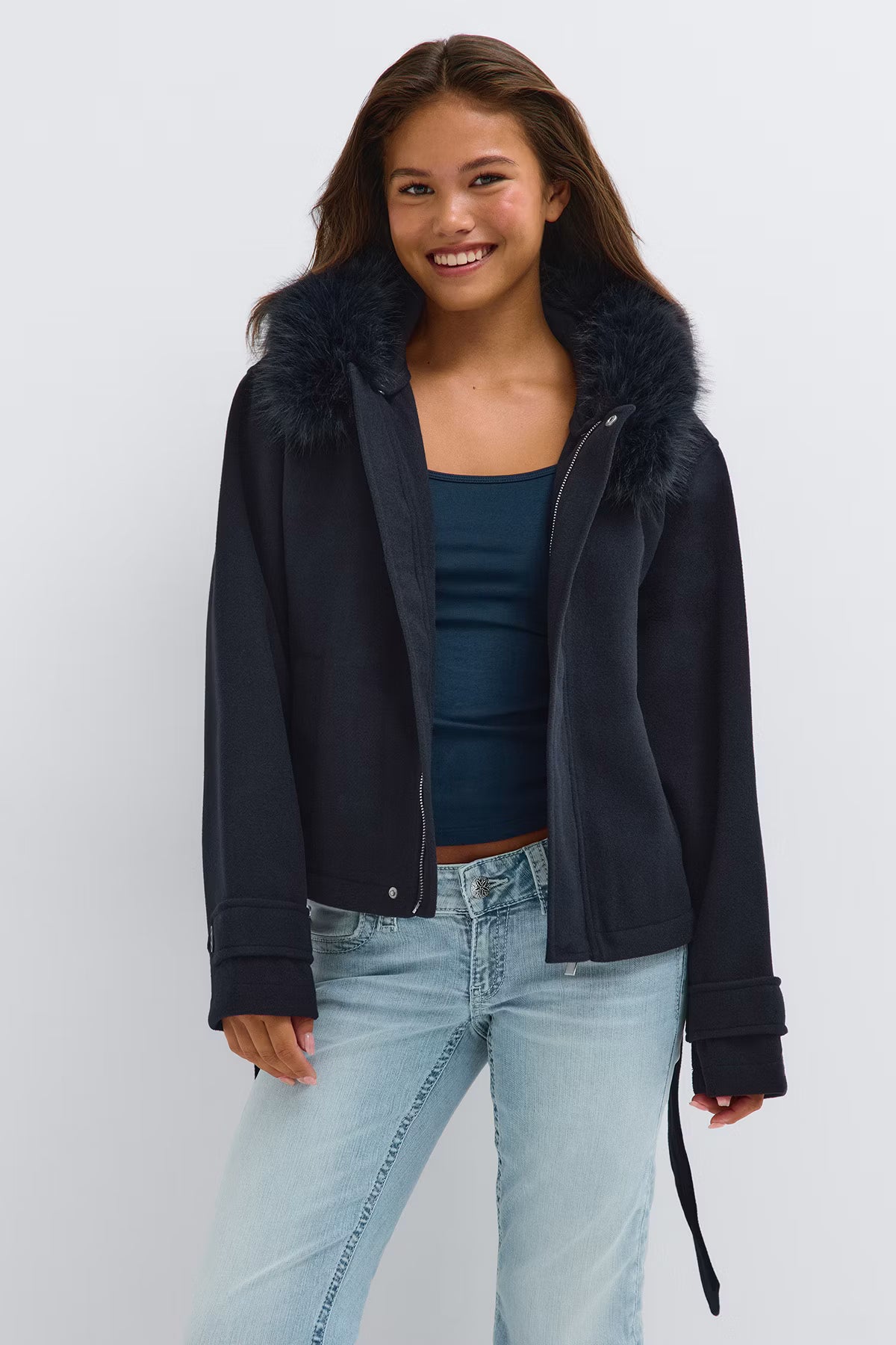 Fur Felt Jacket