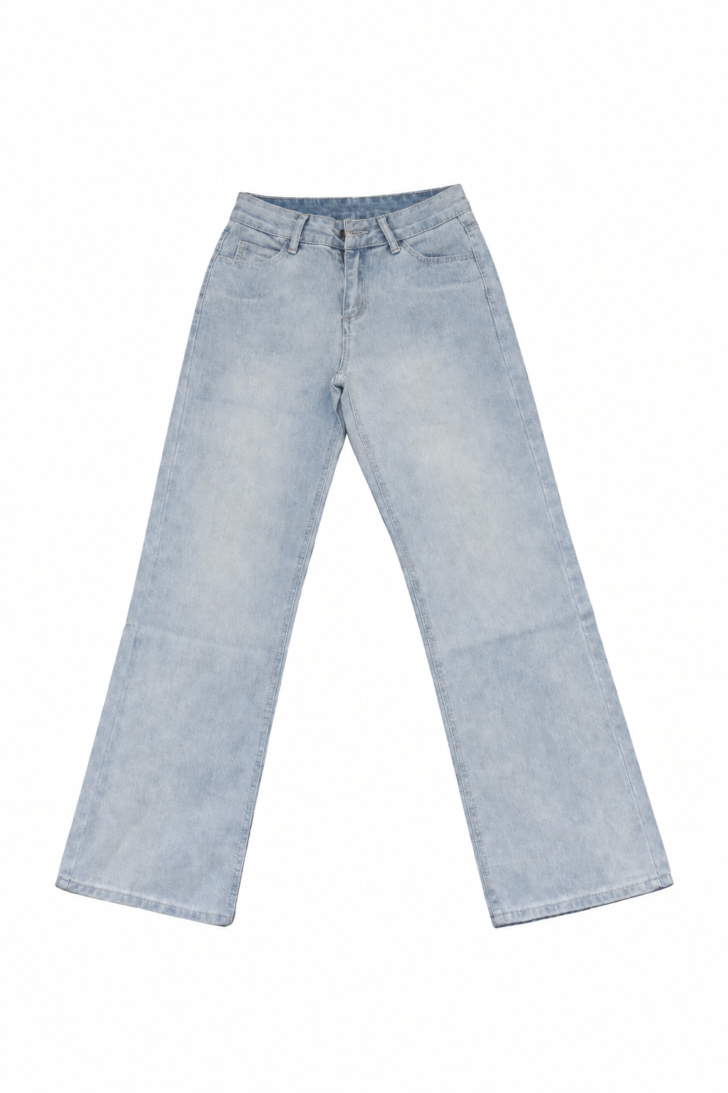 Light Blue Straight Jeans