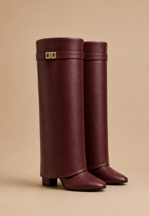 Jess Boots Bordeaux