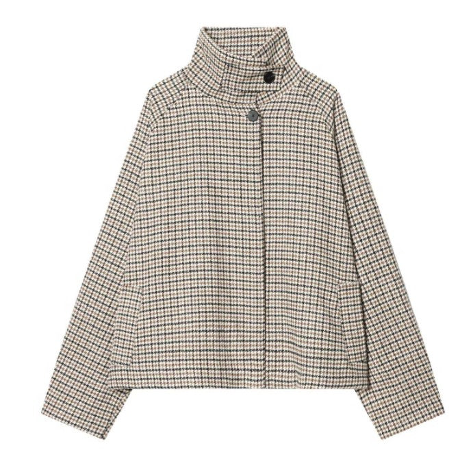 KARO Oversize Kragen-Jacke