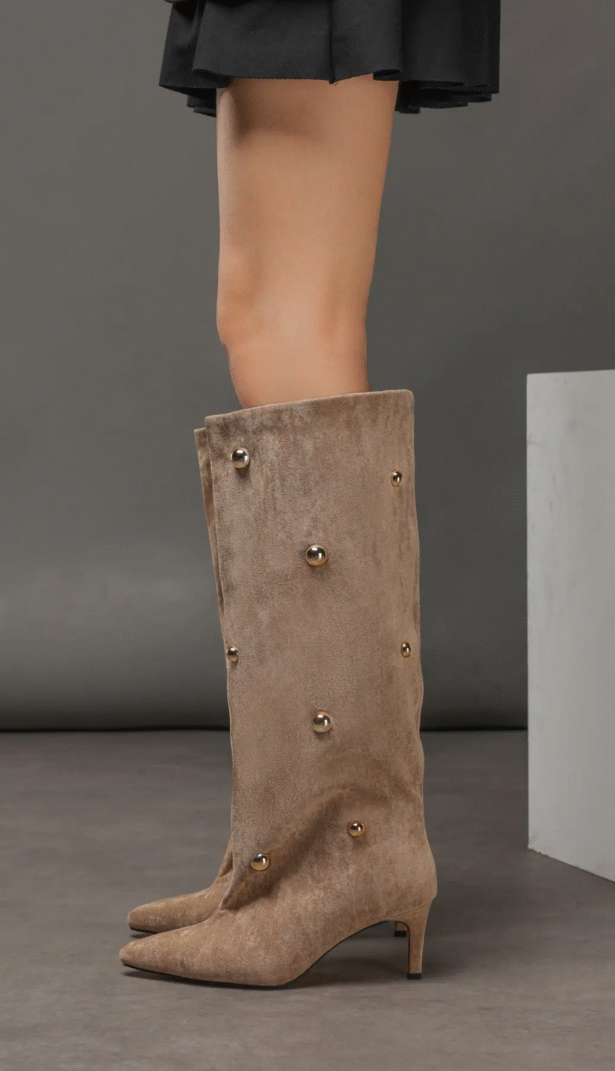 Leah Boots Taupe