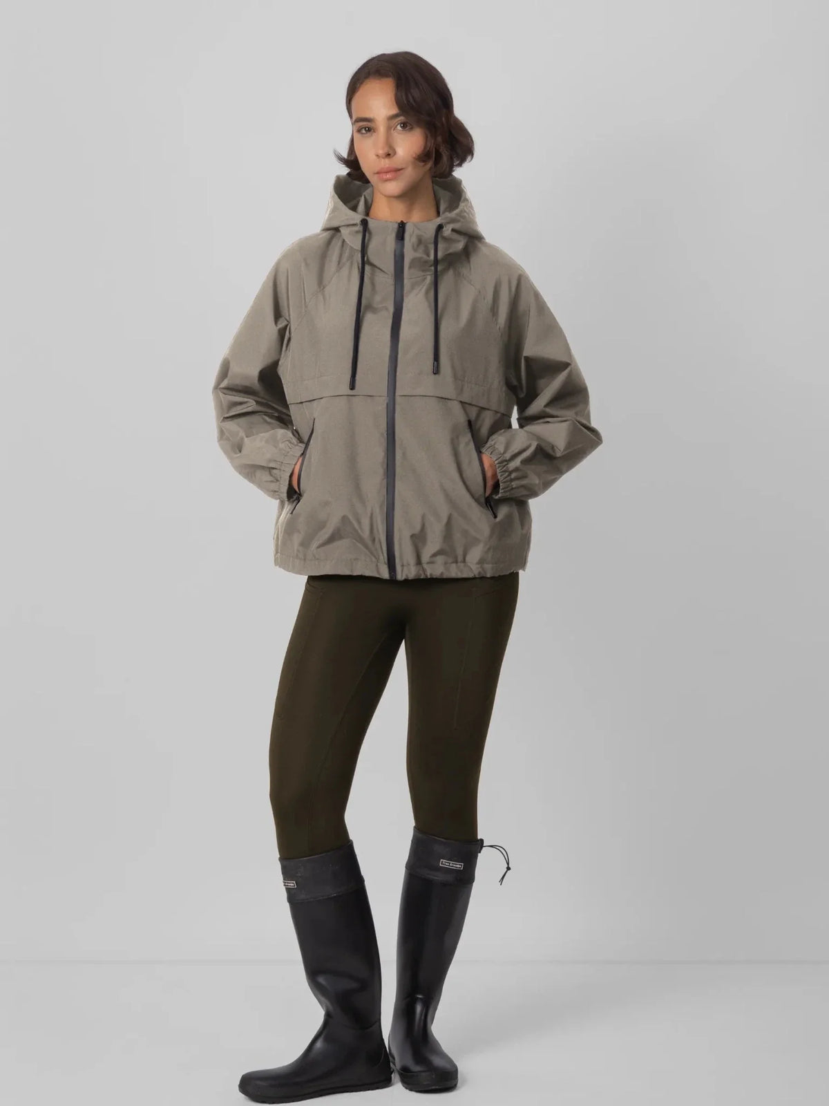 STM-TEX™ Classic Short Full Zip Rain Jacket - PUFFIT