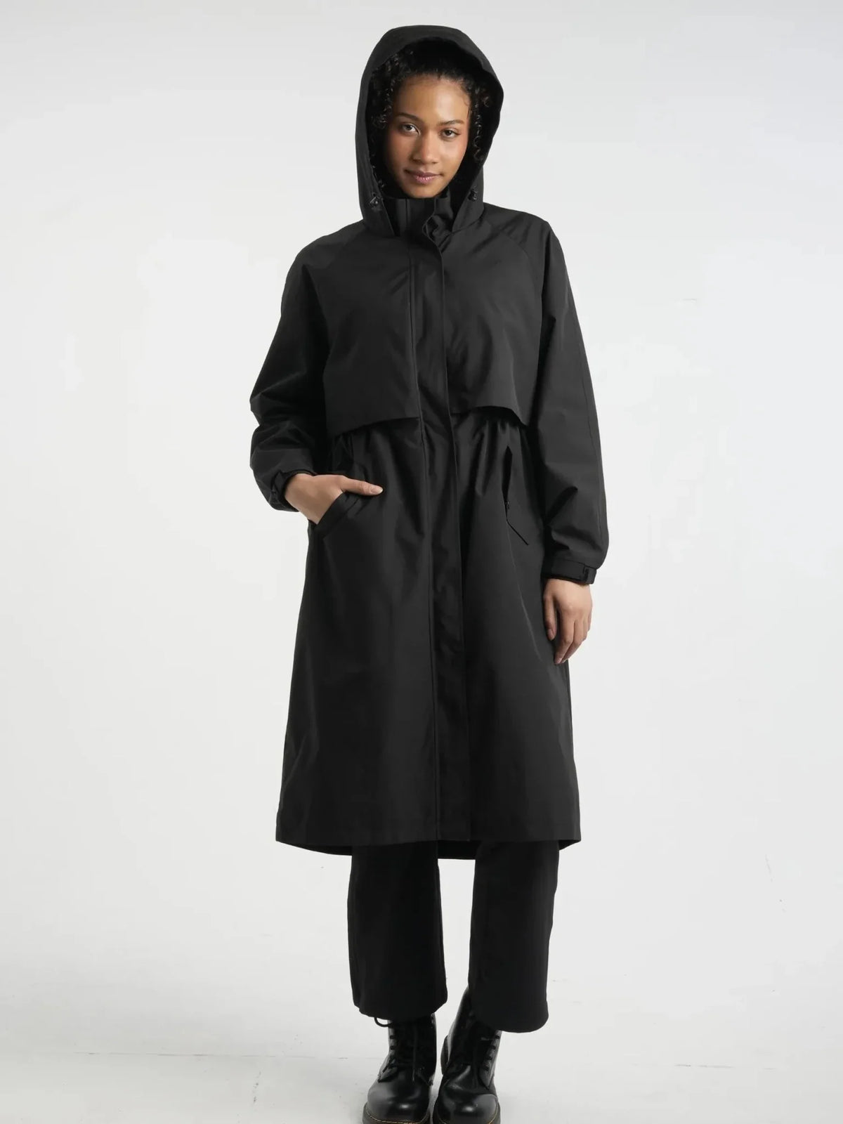 STM-TEX™ Elegant Long Breathable Raincoat - PUFFIT